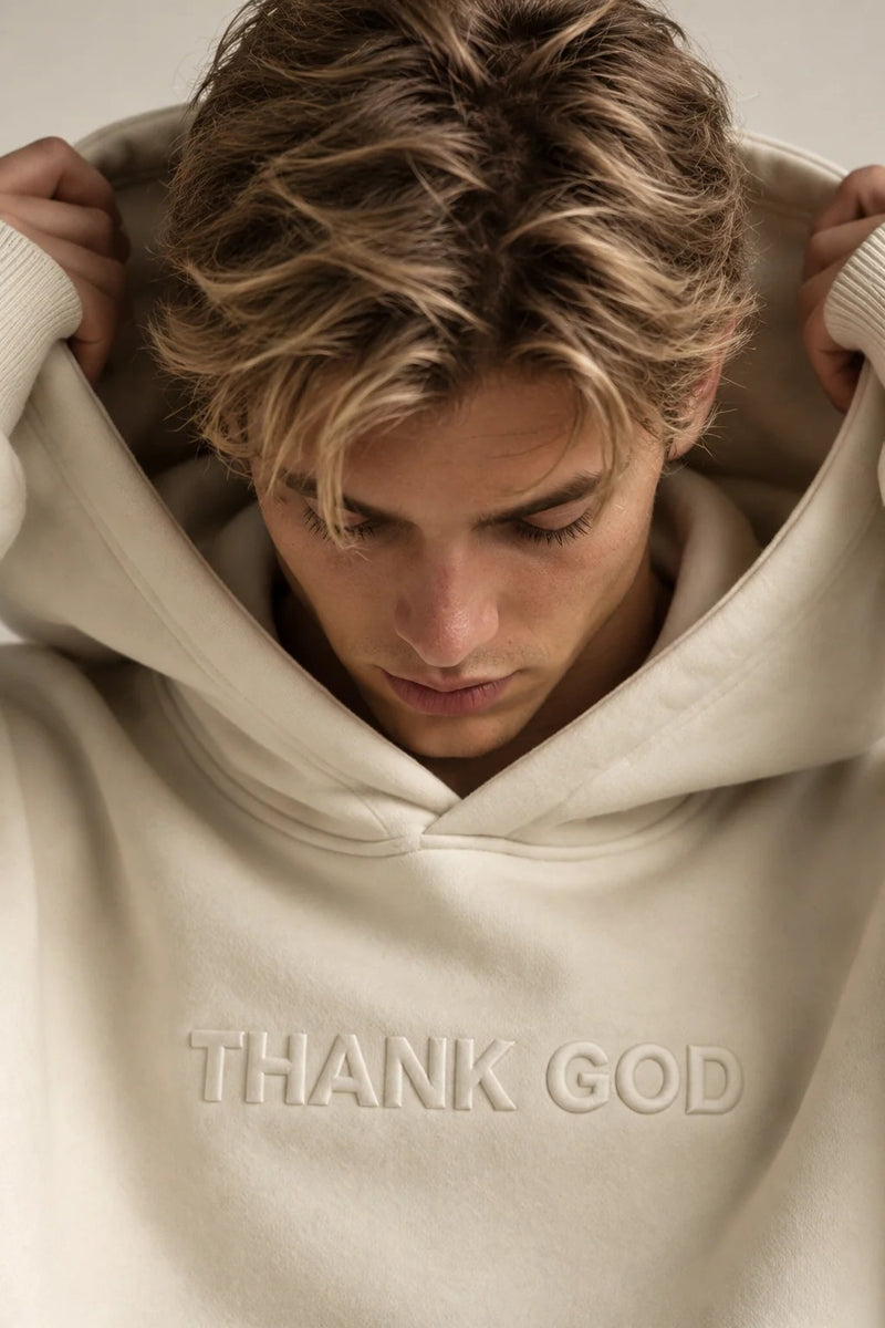 Embossed Hoodie