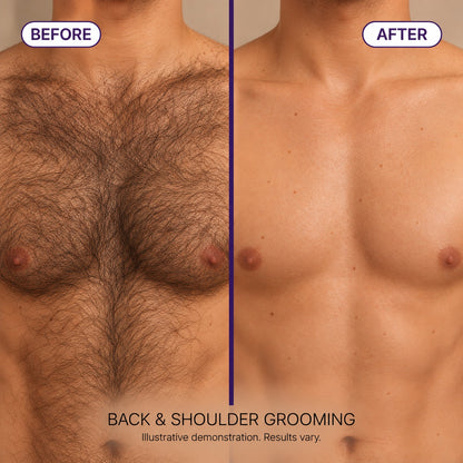 FAYA Men's Body Hair Removal Mousse Spray