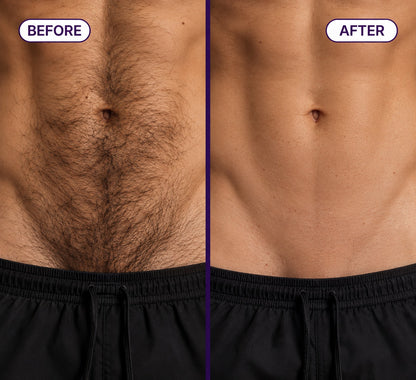 FAYA Men's Body Hair Removal Mousse Spray