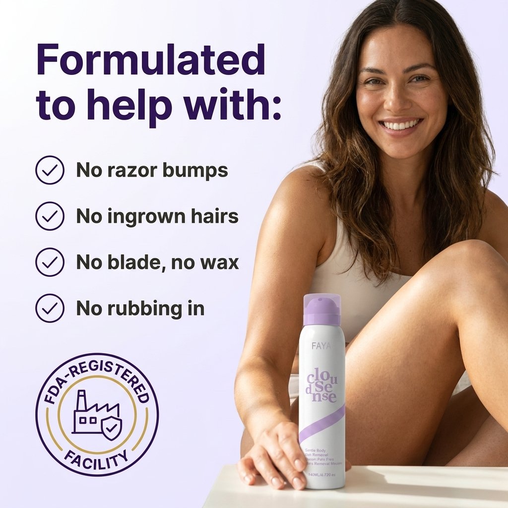 FAYA hair removal mousse product photo 2