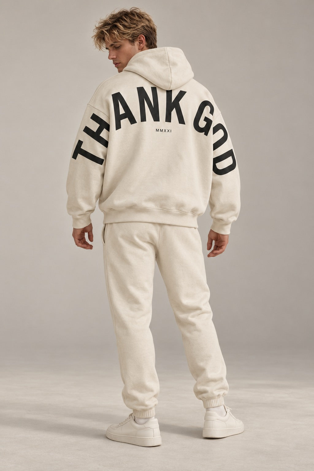 Thank God — banner cream model set