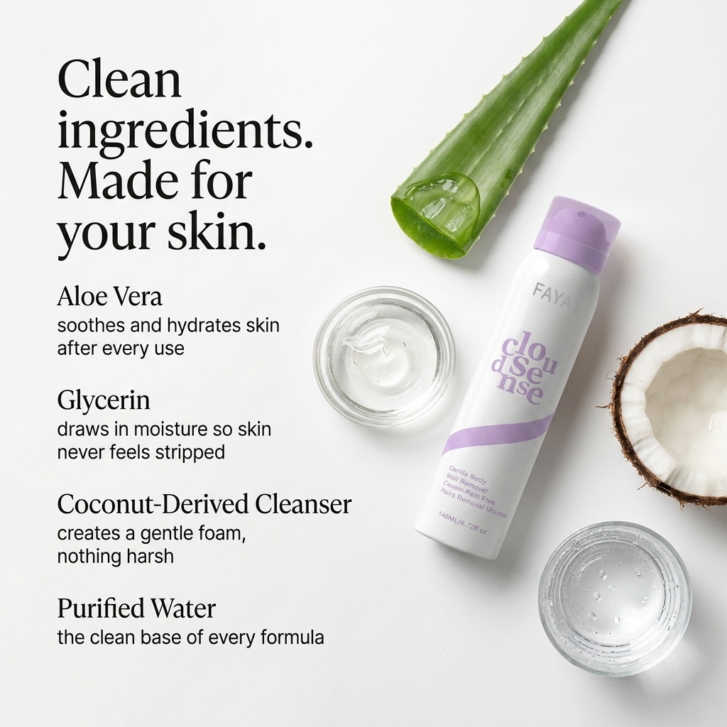 FAYA hair removal mousse product image