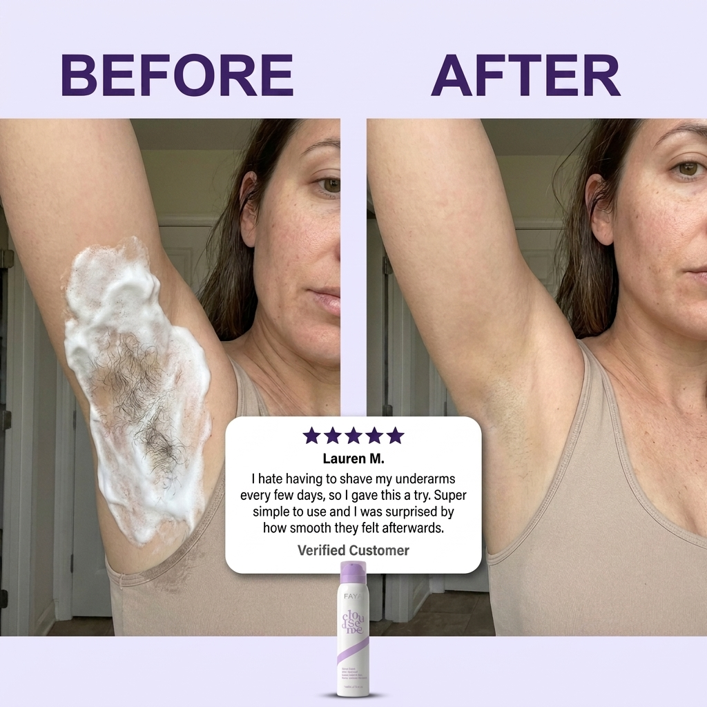 FAYA hair removal mousse product image
