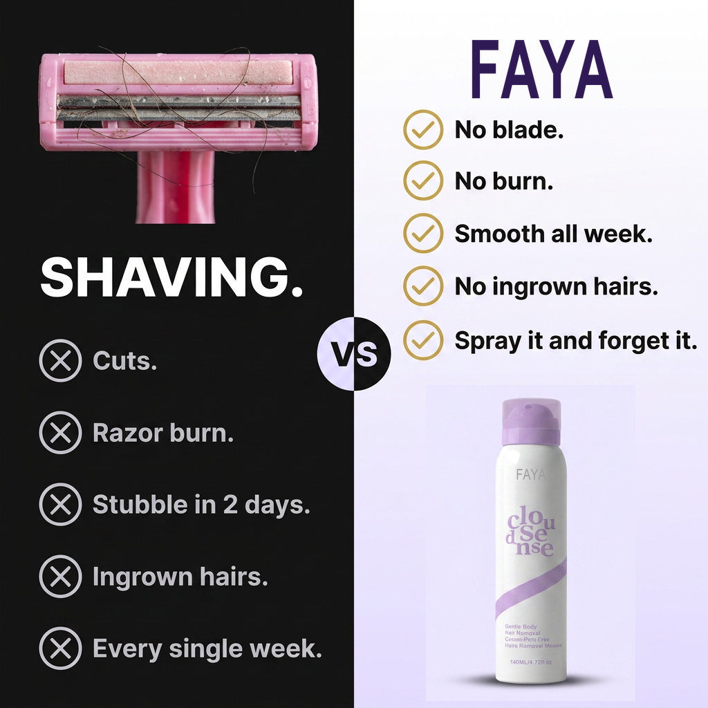 FAYA hair removal mousse product image