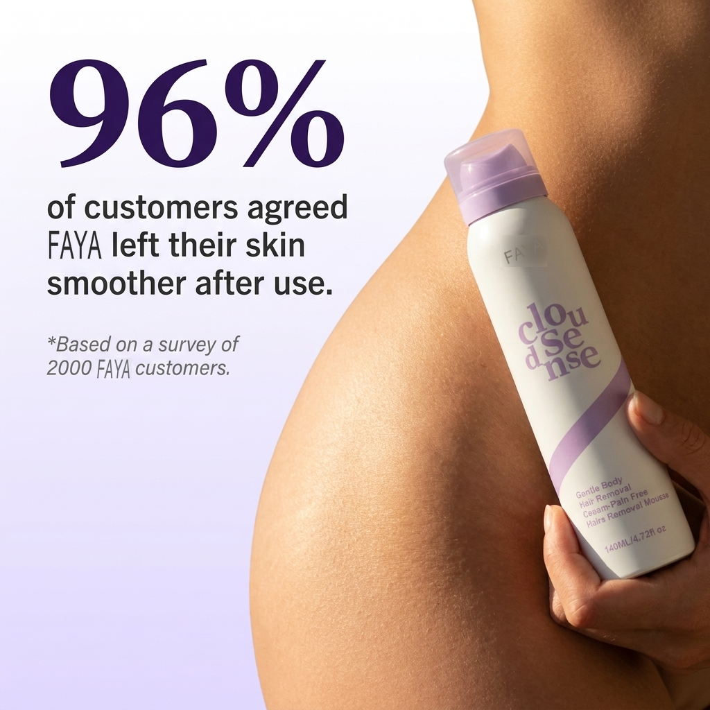 FAYA hair removal mousse product image