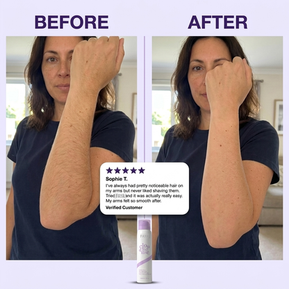 FAYA - Silky Smooth Skin in 10 Minutes, Pain-Free Mousse